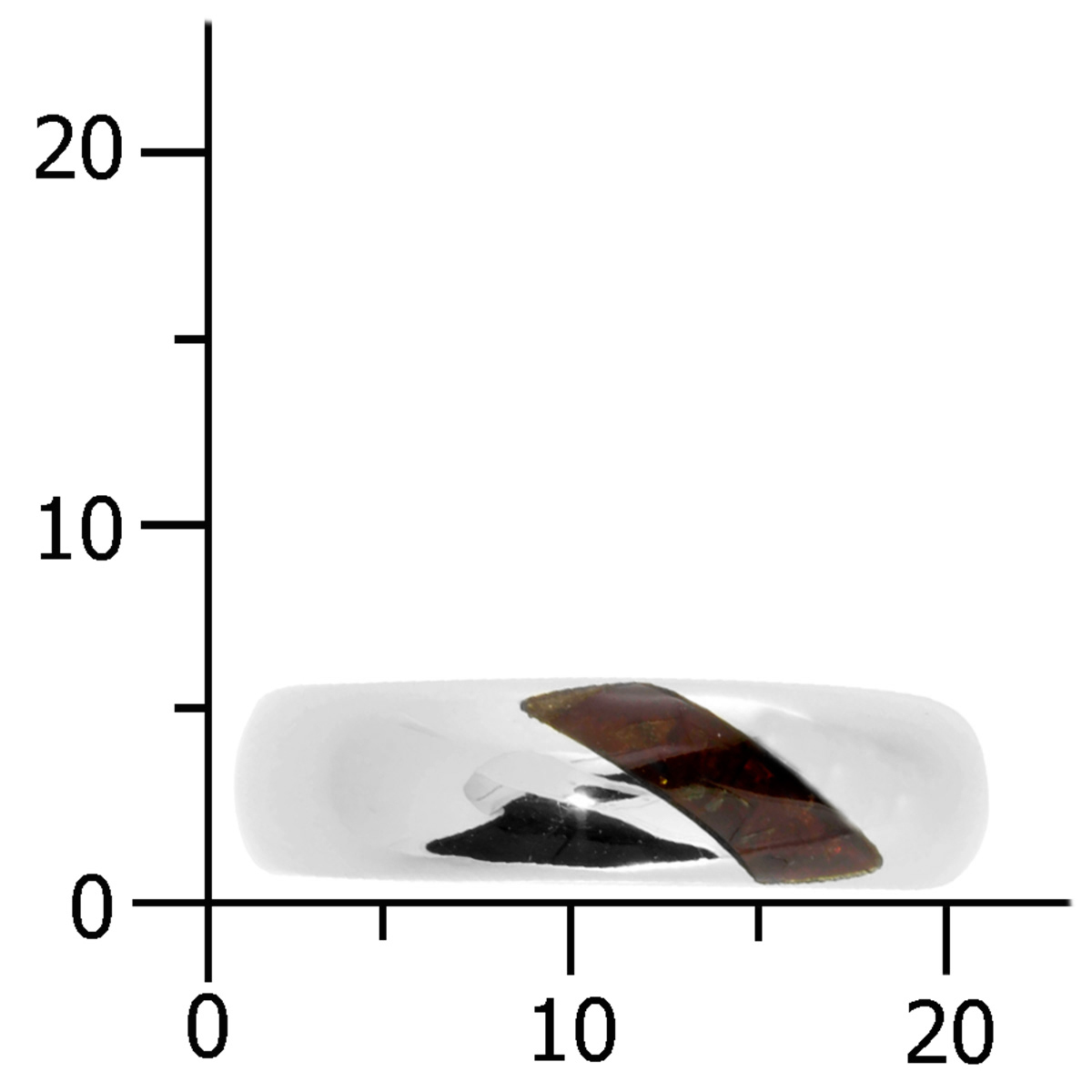Ring Silber 925/000, Bernstein -Größe wählbar-