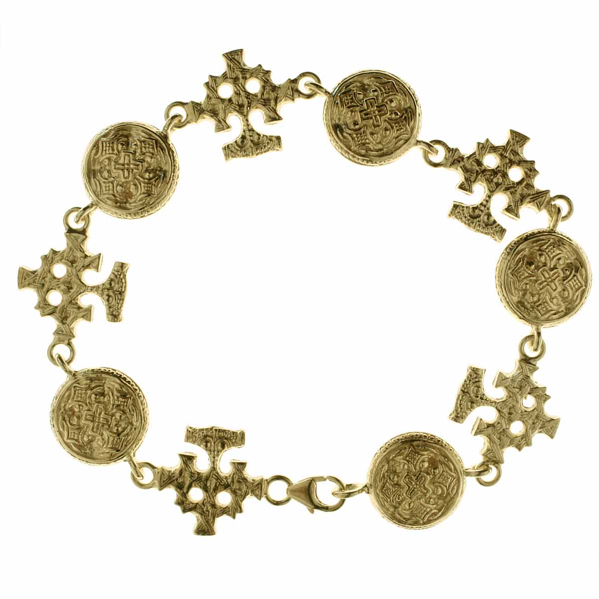 Armband Hiddensee, Silber 925/000, vergoldet