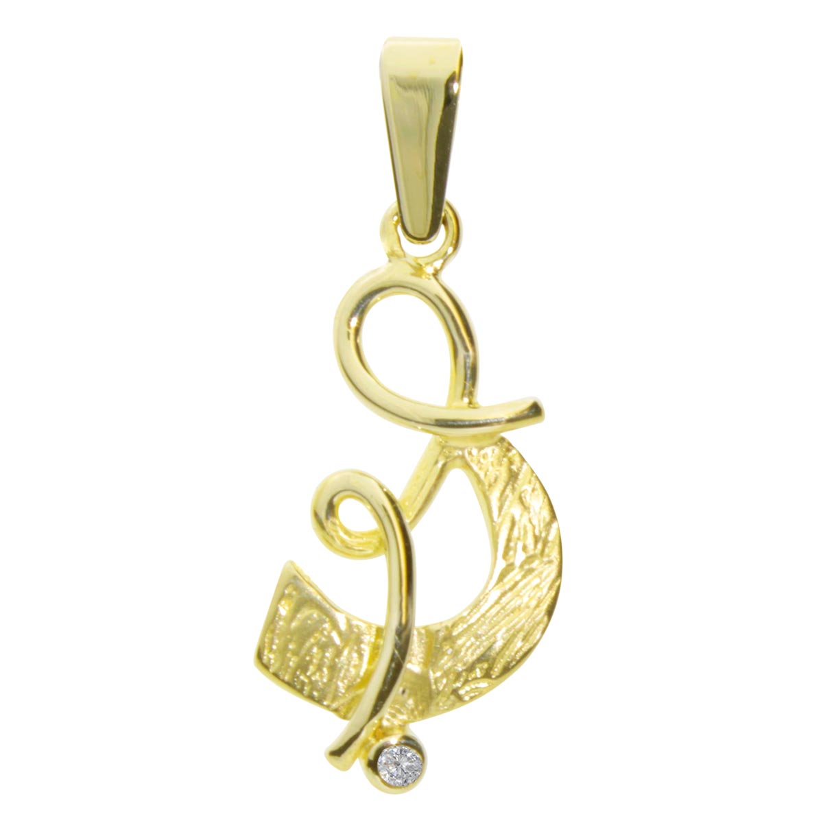 Anhänger Gold 333/000, Zirkonia
