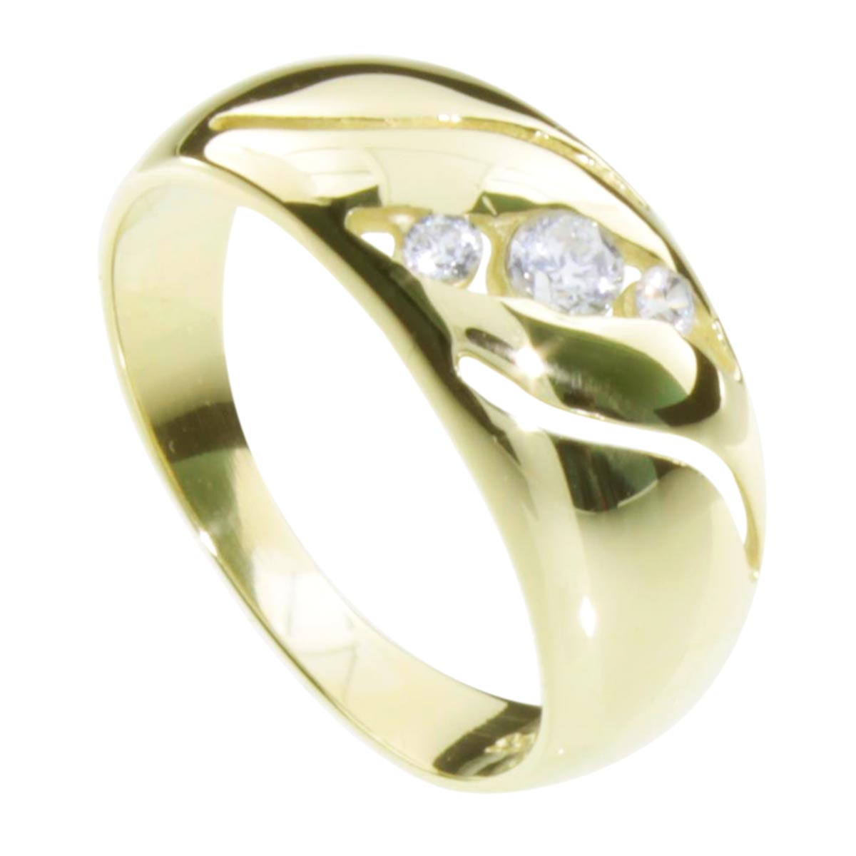 Ring Gold 333/000, Zirkonia -Größe wählbar-