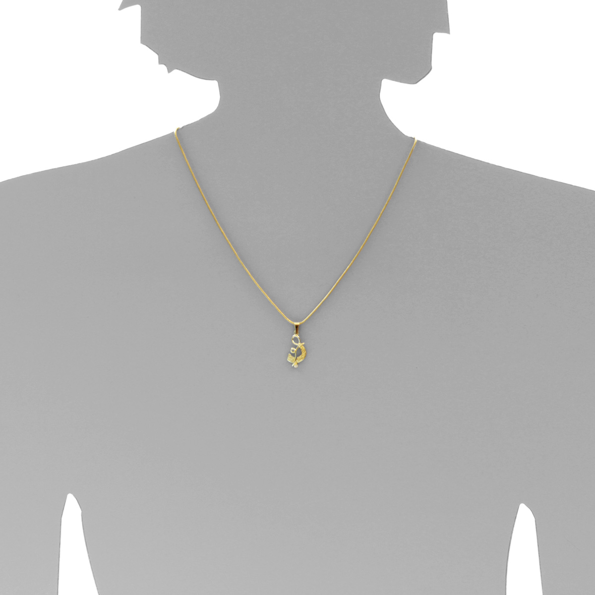 Anhänger Gold 333/000, Zirkonia